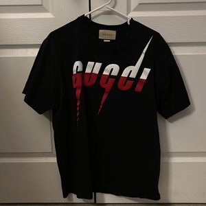 Gucci Blade T-Shirt in Black Cotton